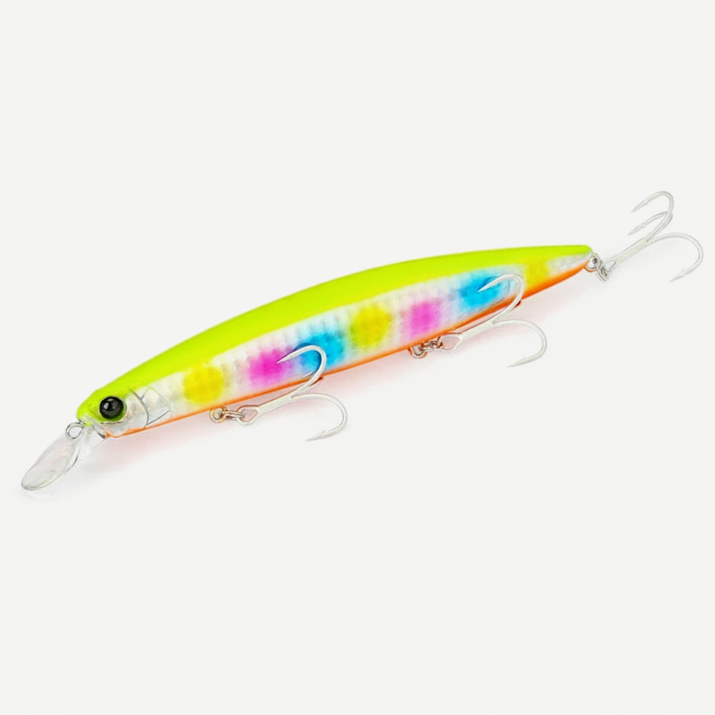 TSURINOYA 130S Sinking Minnow Fishing Lure SCOUT 130mm 24g Long Casting Seabass Flounder Artificial Large Sea Fishing Ha