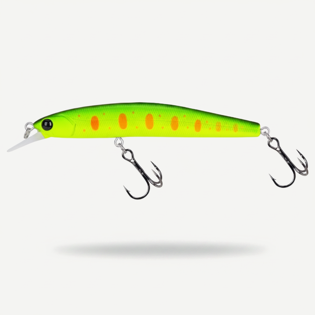 TSURINOYA NEW Suspending Minnow Fishing Lure DW70 100SP 100mm 9.5g Artificial Swimbait Wobbler Jerkbait Pike Bass Lure C
