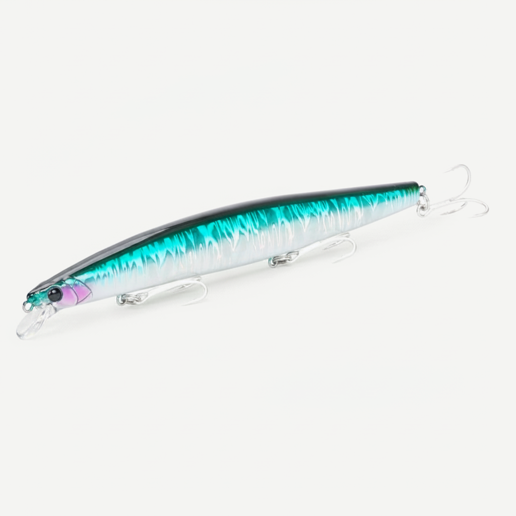 Tsurinoya Sinking Minnow 163S Long Casting Hard Bait