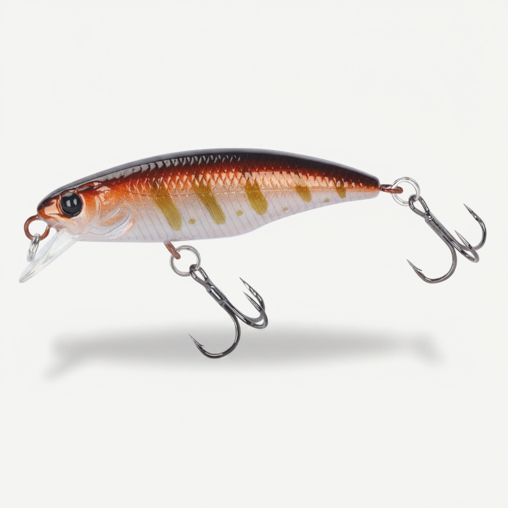 TSURINOYA Fishing Lure DW69 Sinking Minnow Hard Bait 48S 48mm 3.3g Fishing Wobblers Jerkbait Bass Trout Lure Swimbait