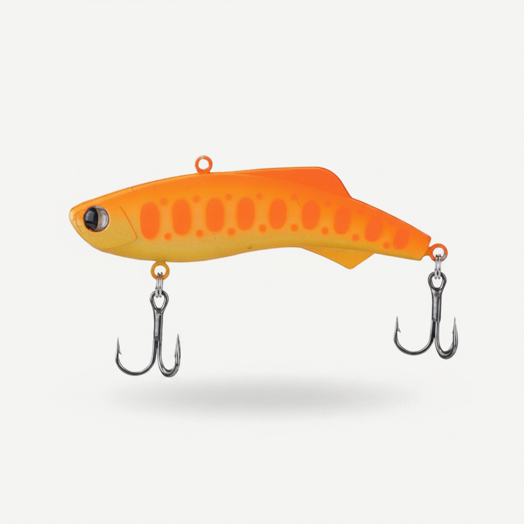TSUYOKI Dozo 93S Silicone Rattlin Vib Ice Fishing Lure,16g/23g/30g Sinking Baguette Bait, Madness Shiriten Vibe 93 SL Vi