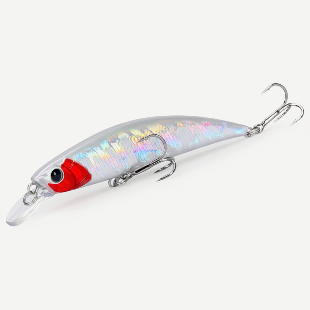 TSURINOYA 80S 12g Sinking Minnow Fishing Lure DW96 8cm Large Trout Pike Rockfish Hard Bait Jerkbait Freshwater Saltwater