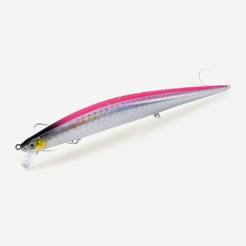 Hunthouse Tide Minnow Flyer Fishing Lure 175mm 31g Long Casting Sinking Hard Bait Pesca Jerkbaits Seabass Pike Tackle
