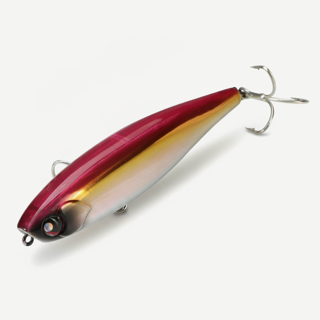 Hunthouse Floating Pencil Fishing Lure 100mm/17.6g Surface Rattle Ball Hard Baits Topwater WTD For Pike Bass Fish Tackle