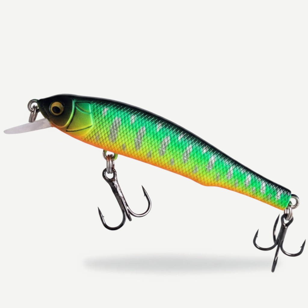 TSUYOKI Minnow Fishing Lure Wobbler for Freshwater Trout Artificial Bait Pike Carp Swimbait Jackall GH 70 Flatside jerkb