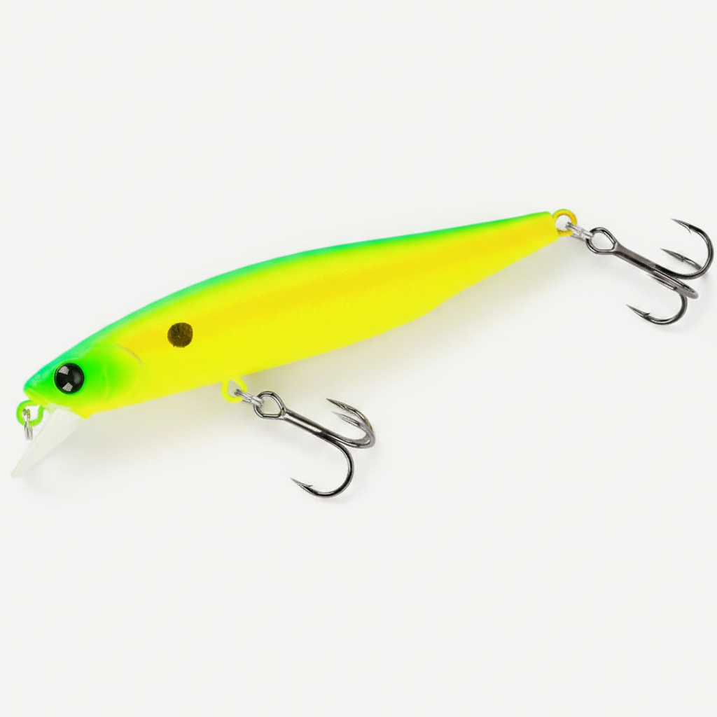TSURINOYA 88mm 10.3g 88SP Suspending Minnow DW76 Long Casting Fishing Lure Pike Bass Jerkbait Tackle Artificial Hard Lur