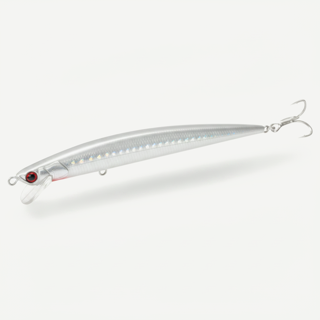 Hunthouse Sinking Pencil Fish Lure 125mm 40g 175mm 50g Saltwater Long Cast Hard Bait Wobbler for Sea Bass Pike Fishing T