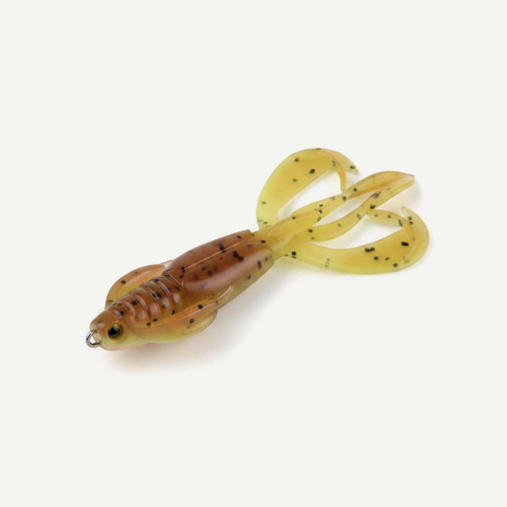 Meredith Crazy Flapper Soft Craw Creature Bait