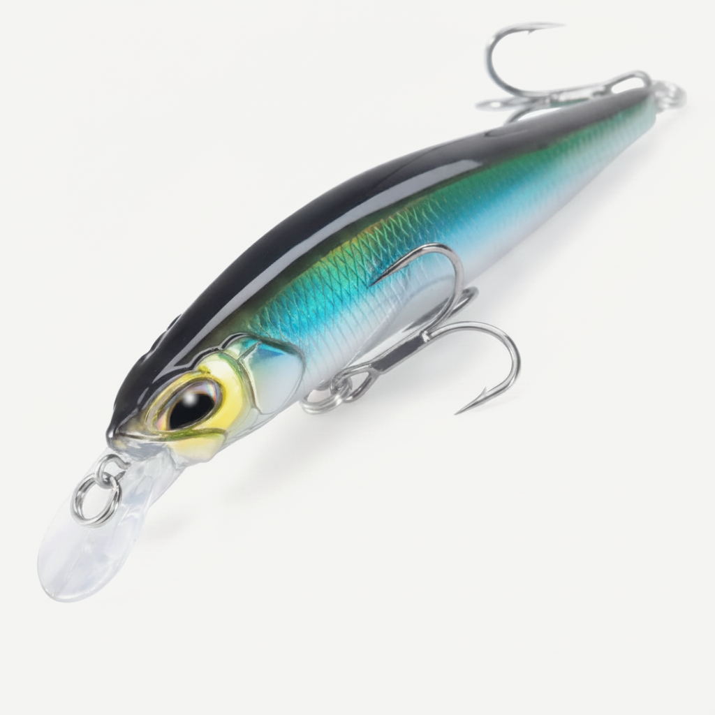D1 Minnow Fishing Lure 77mm 8.4g Suspending Freshwater Jerkbait Artificial Hard Wobblers For Pike Bass Fishing Tackle DT