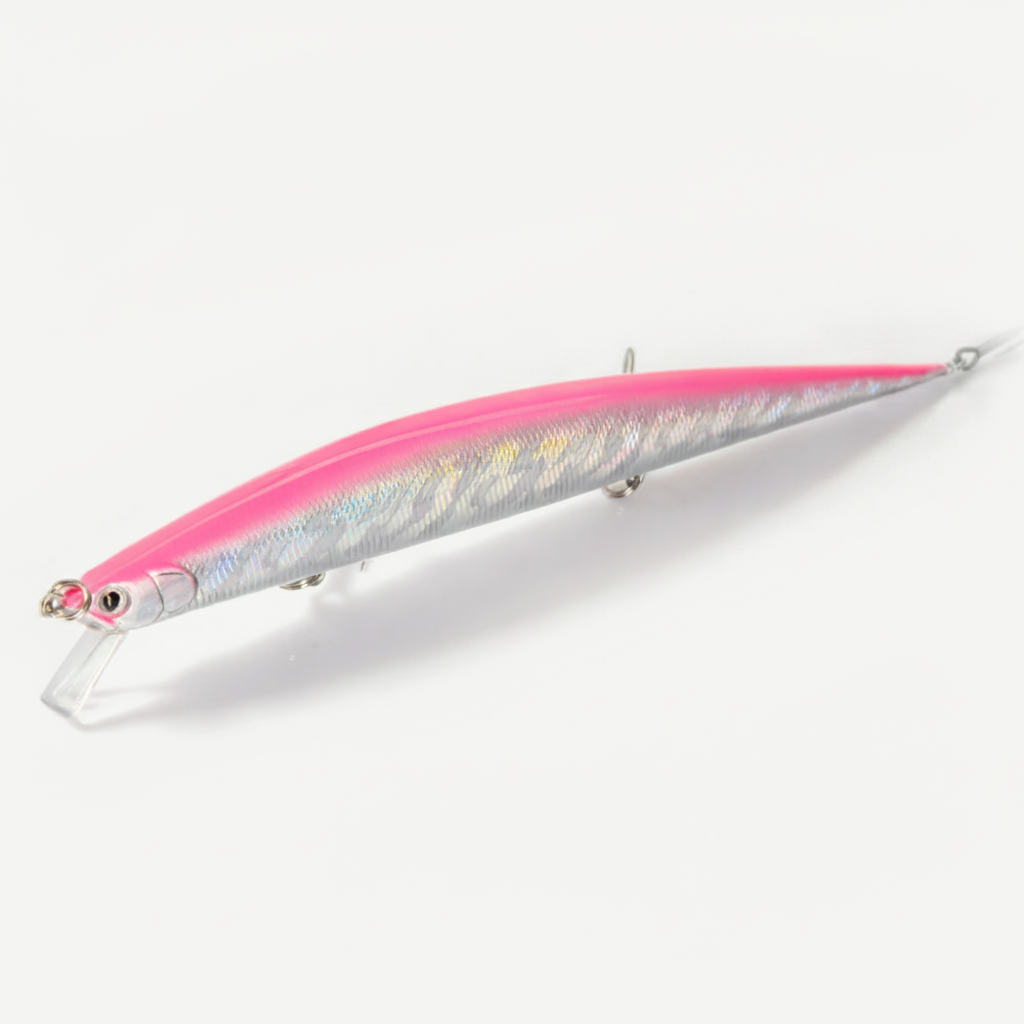Hunthouse Fishing Lure Tide Minnow Slim 175 Hard Lures 175mm 24.5g Floating Wobblers Sea Fishing For Seabass Tackle