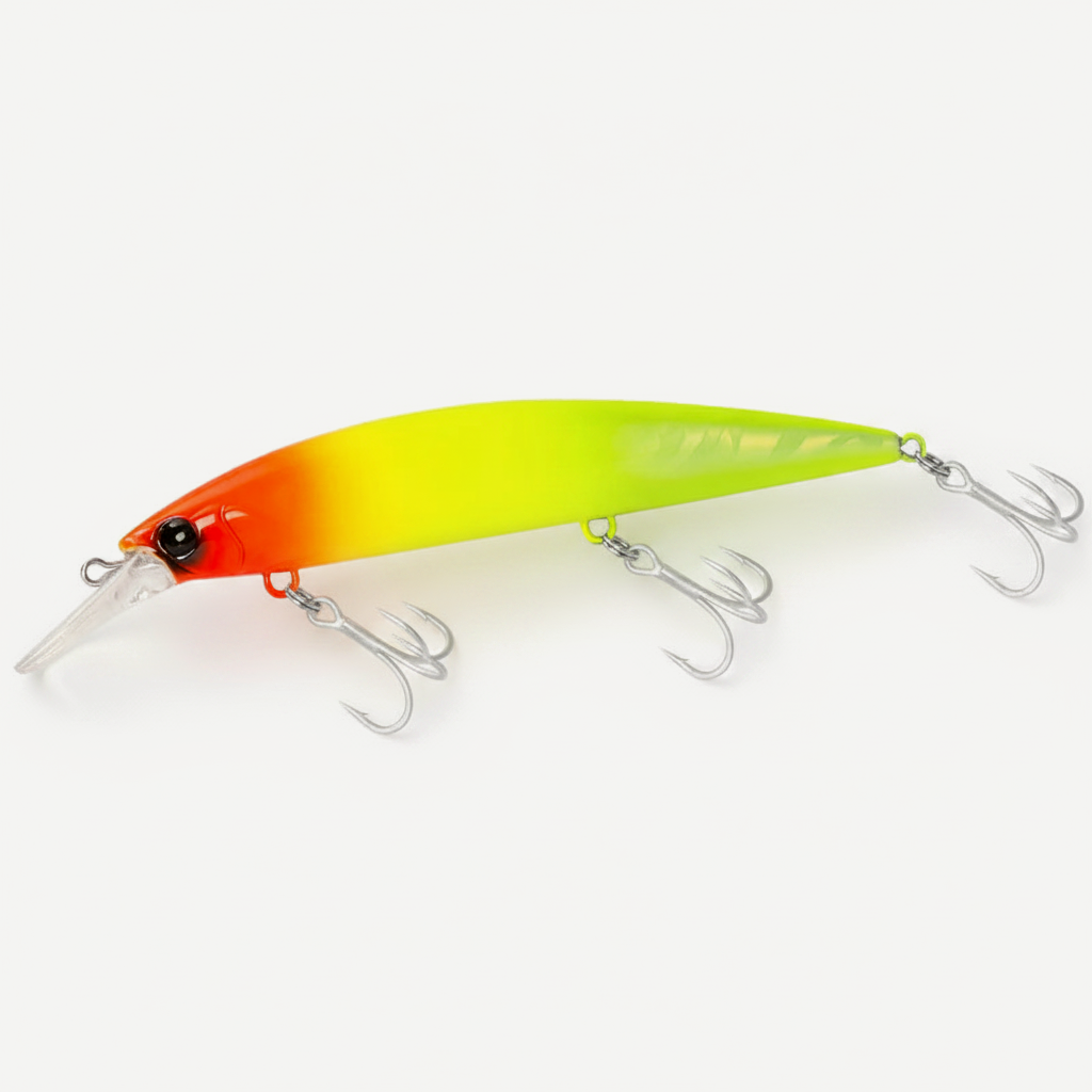 TSURINOYA 110mm 37g Heavy Weight Sea Fishing Lure Max 80m Ultra Long Casting Sinking Minnow WIZARD 110S Artificial Hard 