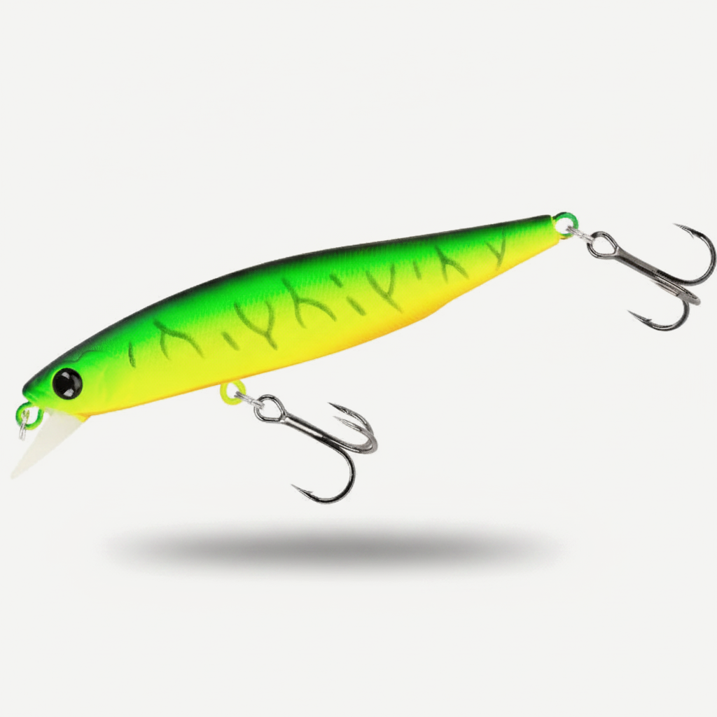 TSURINOYA 88mm 10.3g 88SP Suspending Minnow DW76 Long Casting Fishing Lure Pike Bass Jerkbait Tackle Artificial Hard Lur