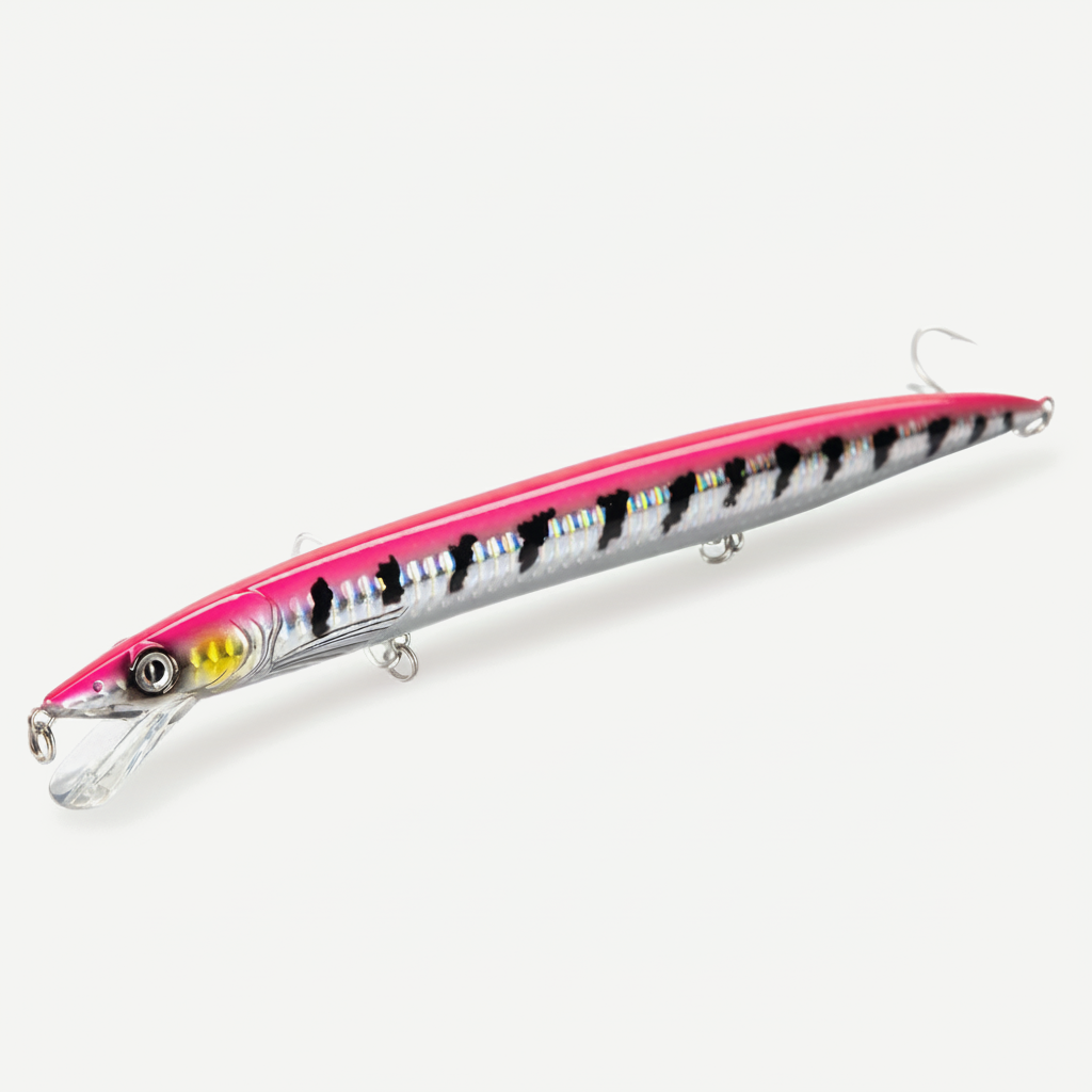 Hunthouse Minnow Fishing Lures Long Casting Floating 143mm/14g 173mm/23g 208mm/33g Sandeel Jerkbait Seabass Bait Fish Ta