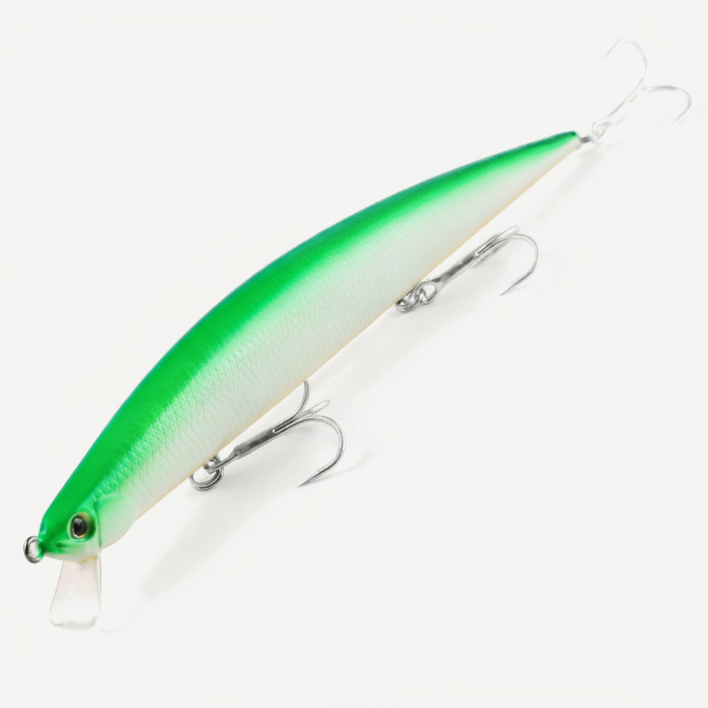 Bearking Slim Minnow Jerkbait 175mm Floating Hard Bait