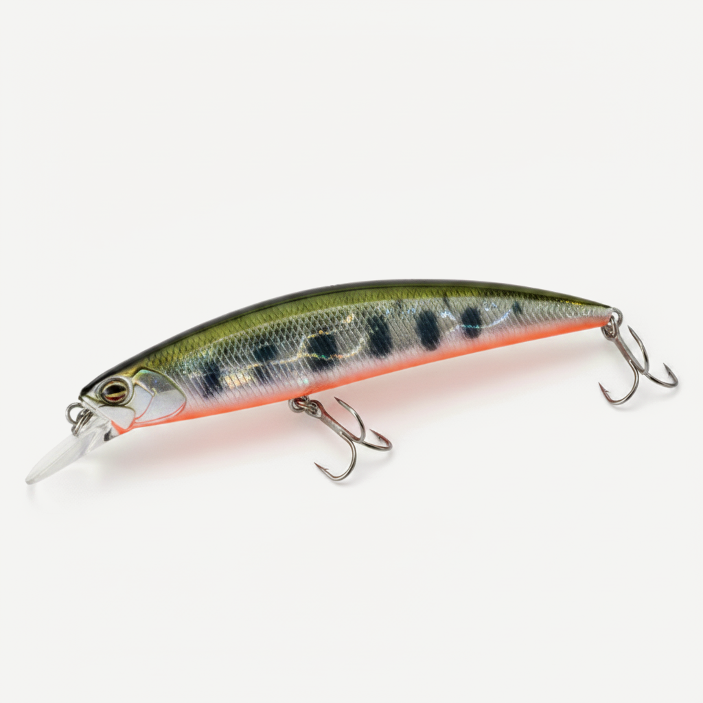 TSUYOKI Minnow Fishing Lure 95/110mm Sinking Hard Bait Wobbler Jerkbait Long Casting Saltwater Seabass Spearhead Ryuki 9
