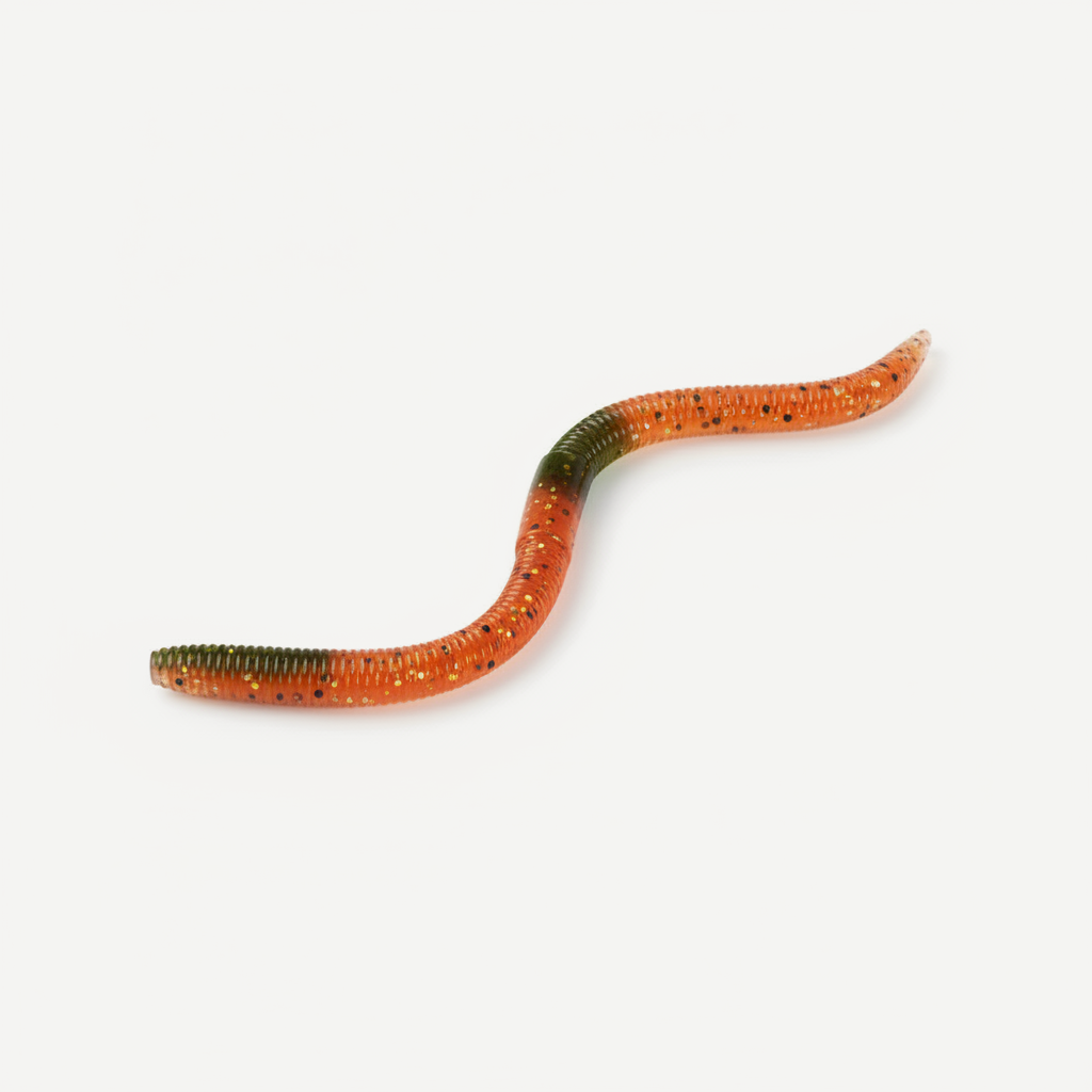 Kingdom Earthworm Soft Plastic Worm for Bass