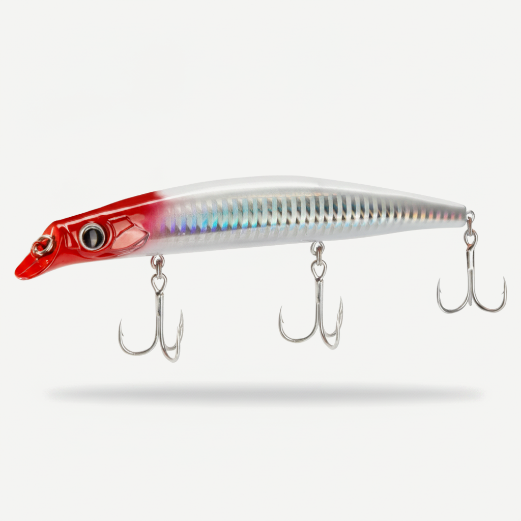 Hunthouse Fishing Sasuck Lipless Minnow Bait Pencil Lure Floating 105mm/18g 140mm/17g Wobbler Jerkbait Seabass Pike Salt