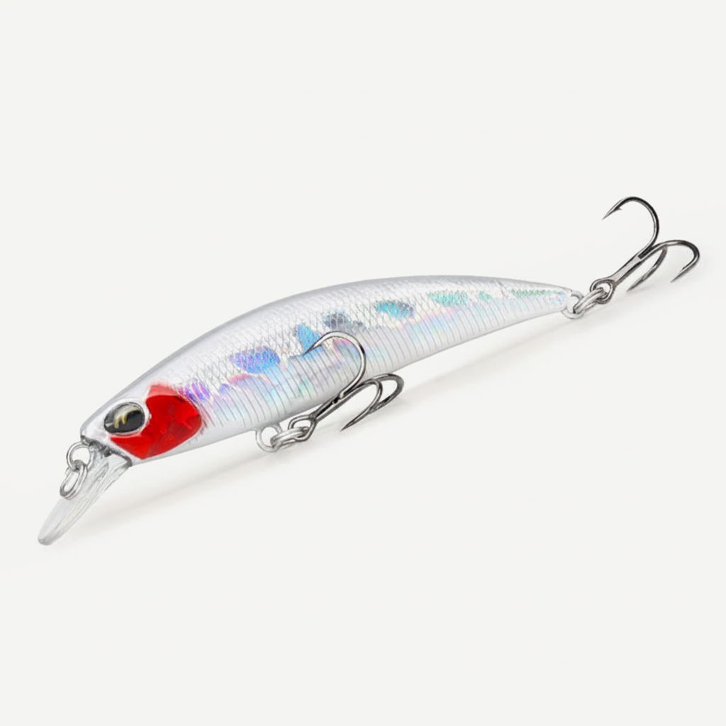 TSURINOYA NEW Sinking Minnow Fishing Lure DW75 Jerkbait Wobbler 70S 70mm 8.9g Freshwater Bass Trout Fishing Lure Hard Ba