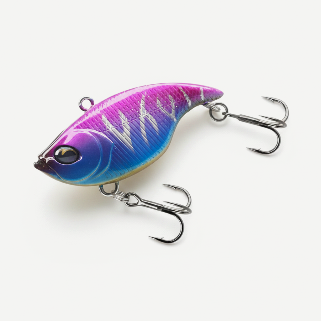 TSURINOYA 50S Vibration TEMPTER 50mm 12.5g Long Casting Sinking Fishing Lure VIB Winter Fishing Lipless Hard Bait For Pi