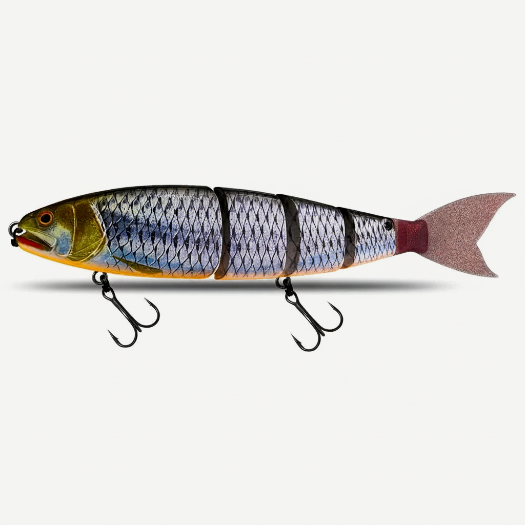 TSUYOKI Balam 245 Swimbait Fishing Lures 105g/118g Sinking Jointed Bait Floating Giant Bait Pesca Lures for Pike Largemo
