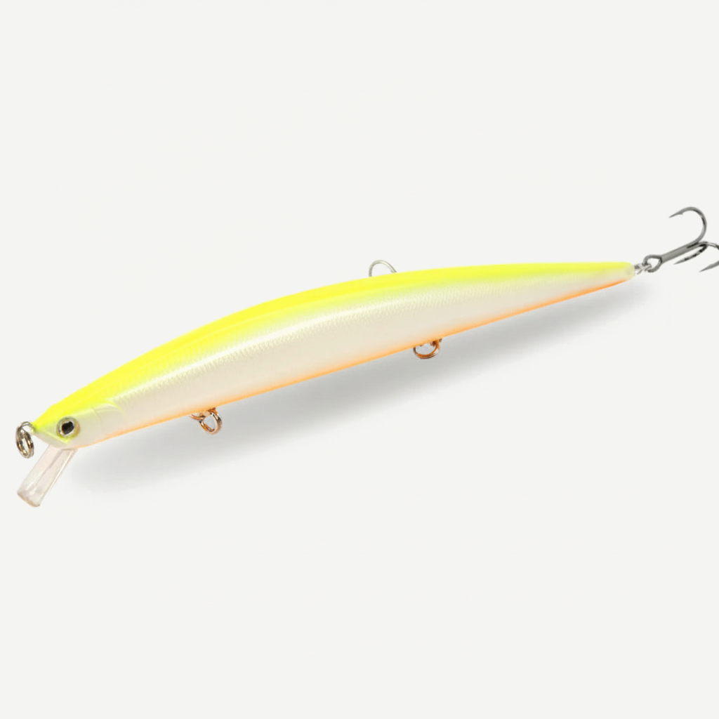 Hunthouse Fishing Lure Tide Minnow Slim 175 Hard Lures 175mm 24.5g Floating Wobblers Sea Fishing For Seabass Tackle