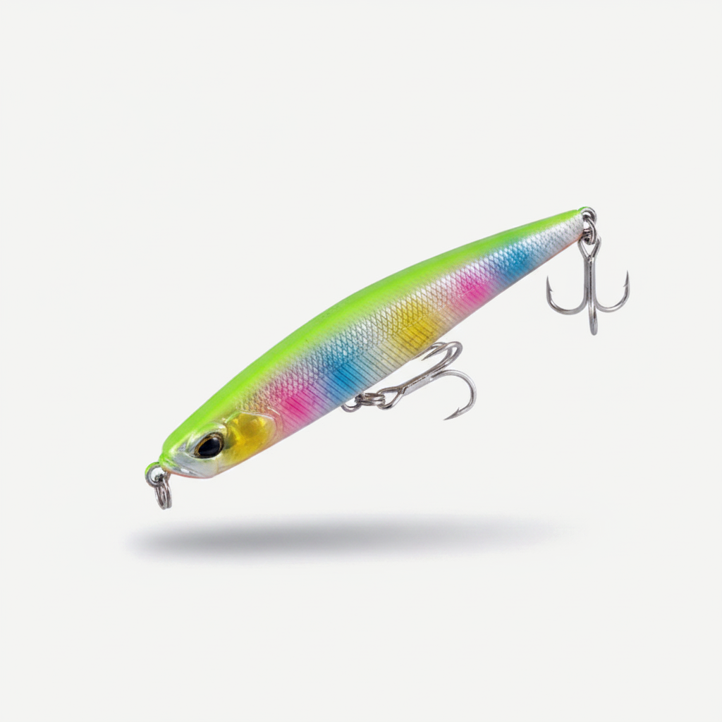 TSUYOKI Sinking Pencil 2024 Fishing Lure 68mm 7.7g Stickbait Japan DUO Bay RUF Seek 68S Sinking SeaBass Lure Fishing Sal