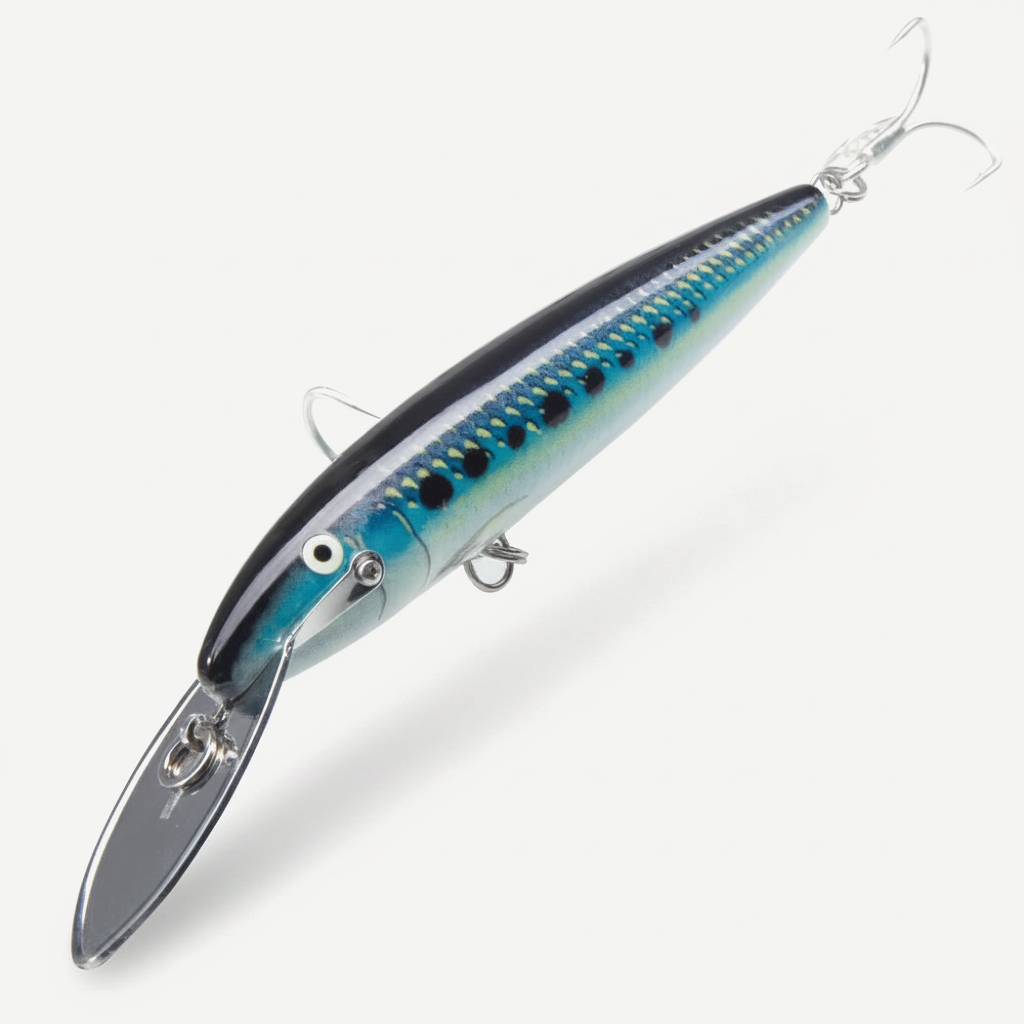 Hunthouse Metal Lip Minnow Fishing Lure 140mm 40g Countdown Magnum Sinking Trolling Hard Bait Saltwater For Blues Tuna T
