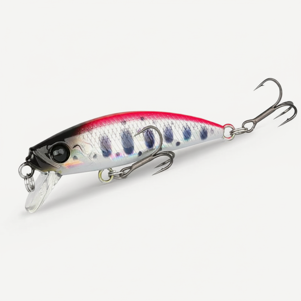 TSURINOYA 46S Sinking Minnow Fishing Lure Intruder 46mm 5g Artificial Trout Ajing Stream Lake Jerkbait Rockfishing Hard 