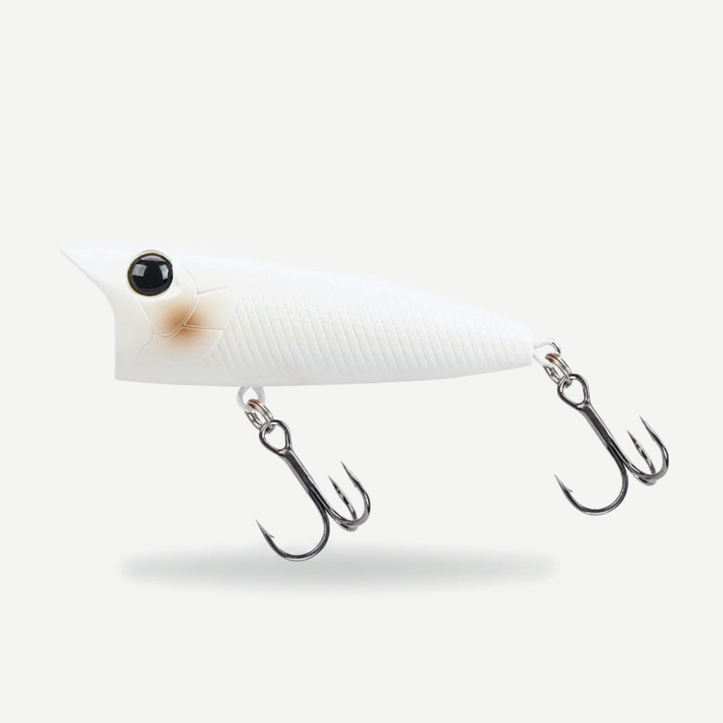 TSURINOYA 70F Popper Fishing Lure RIPPLE 70mm 12g Topwater Hard Bait For Bass Pike Long Casting Floating Wobble Surface 