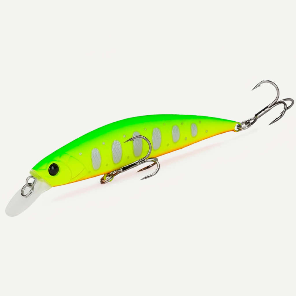 TSURINOYA Fishing Lure Sinking Minnow 80S 12g DW96 8cm Large Rockfish Hard Bait Jerkbait Freshwater stream Saltwater Wob