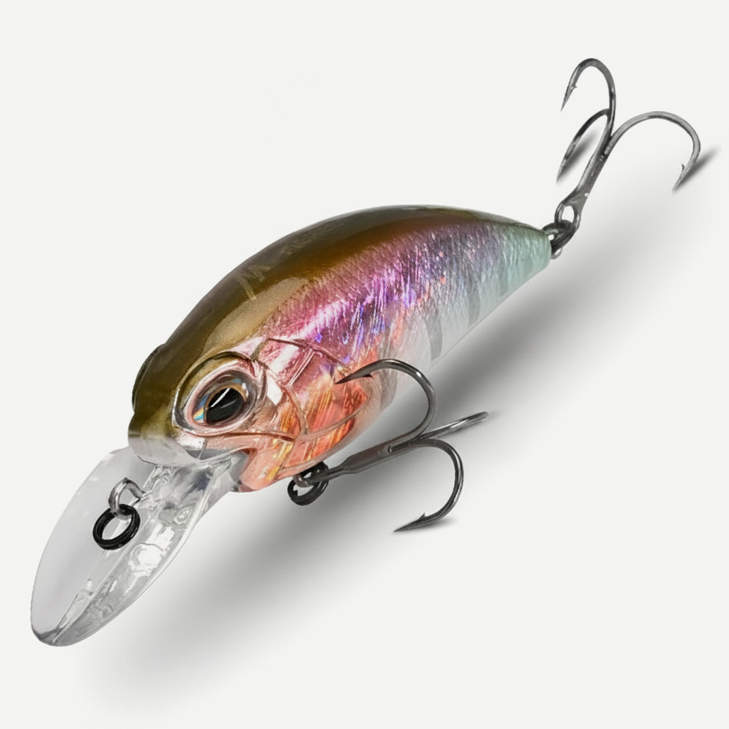 Meredith Jerk Crank Slow-Sinking Crankbait, UV Finish
