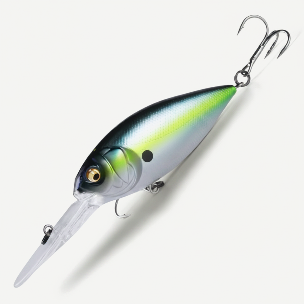 Deep Diver Crankbait 75mm Floating Bass Lure