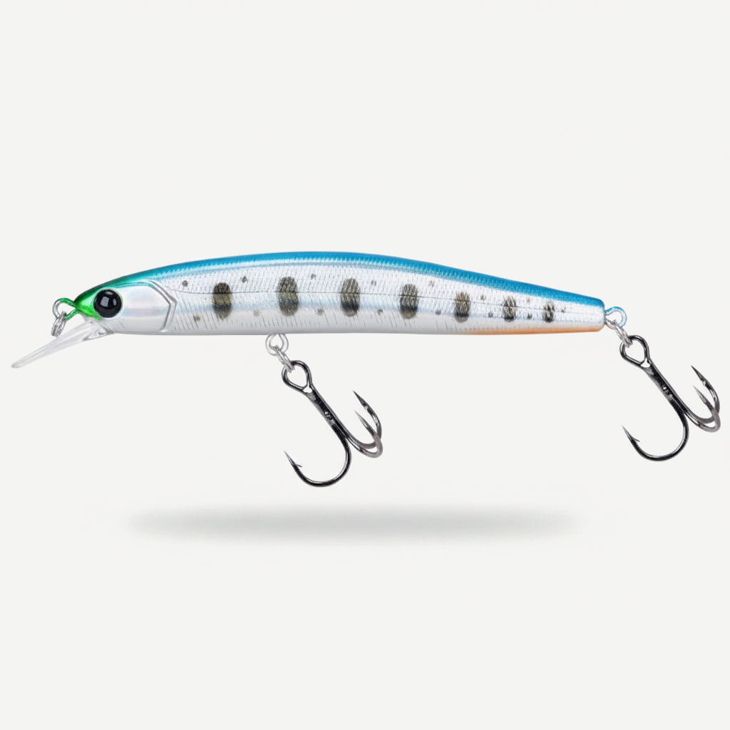 TSURINOYA NEW Suspending Minnow Fishing Lure DW70 100SP 100mm 9.5g Artificial Swimbait Wobbler Jerkbait Pike Bass Lure C