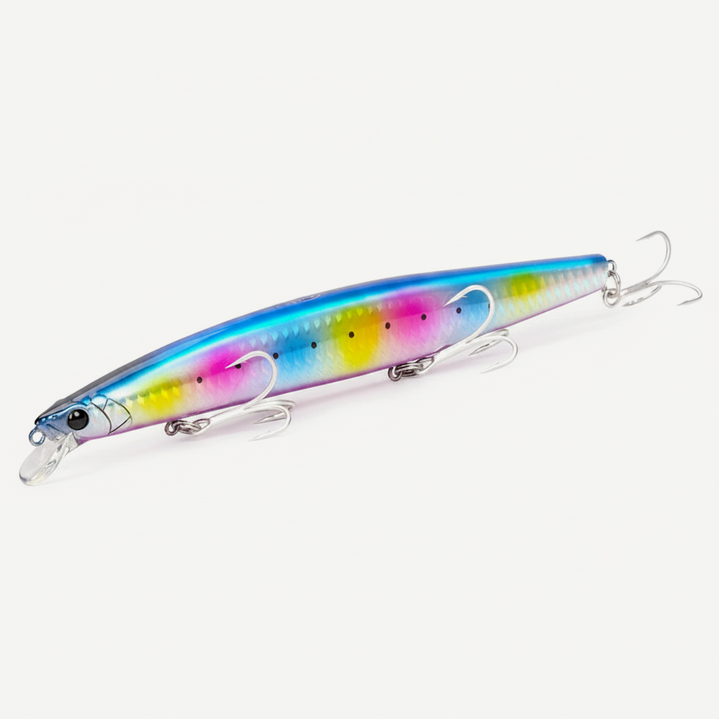 Tsurinoya Sinking Minnow 163S Long Casting Hard Bait