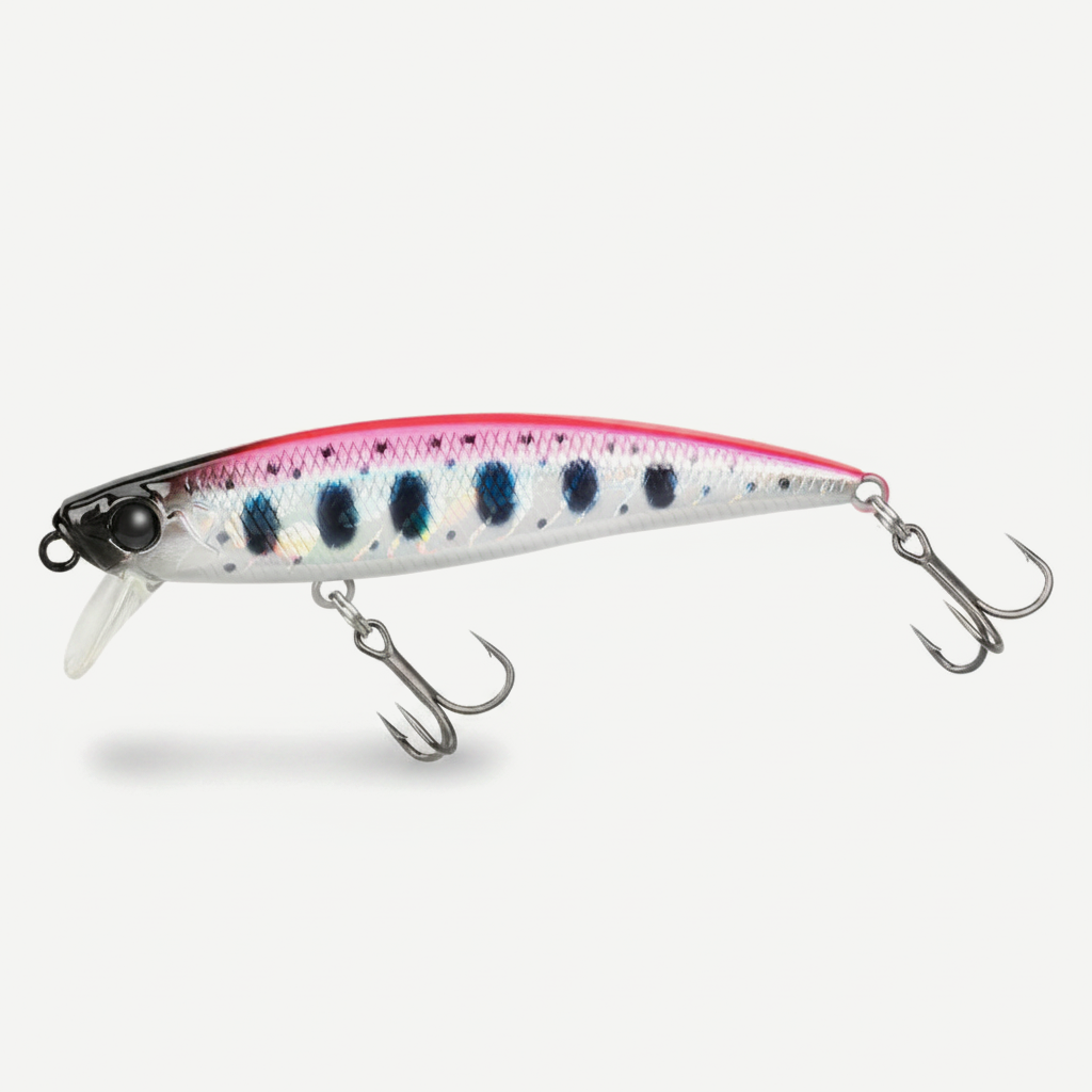TSURINOYA Trout Plug INTRUDER 71S Sinking Fishing Lure 71mm 10g Long Casting Crankbait Pike Bass High Speed Jerkbait Min