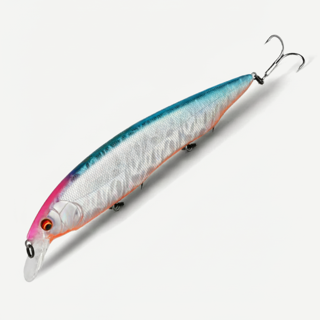 Bearking Kanata 160mm Rainbow Minnow Jerkbait