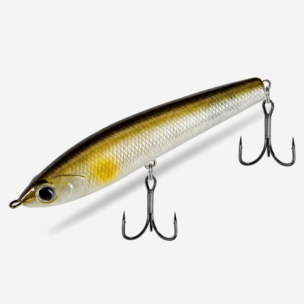 Hunthouse Topwater Floating Red Devil 75 Pencil Fishing Lure Hard Bait 75mm6g Surface Stickbait Bass Pike Artificial Fis