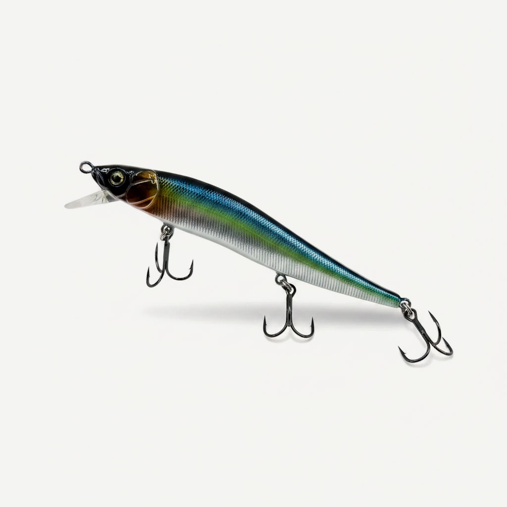 TSUYOKI Wink 98SF Jerkbait Wobbler 98/110mm Slow Floating Minnow Lure Artificial Bait Pike Wobblers Vision 98 Pike Lure
