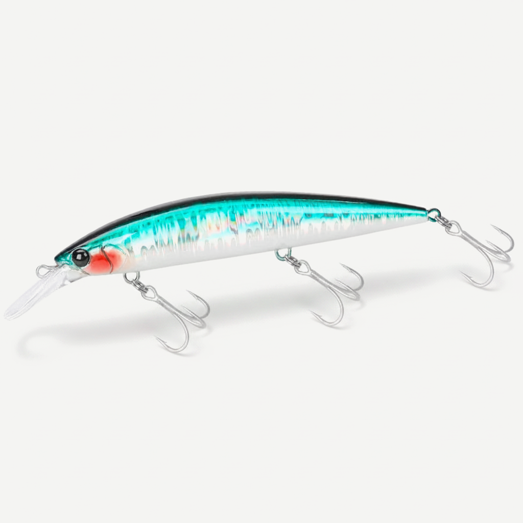 TSURINOYA 110mm 37g Heavy Weight Sea Fishing Lure Max 80m Ultra Long Casting Sinking Minnow WIZARD 110S Artificial Hard 