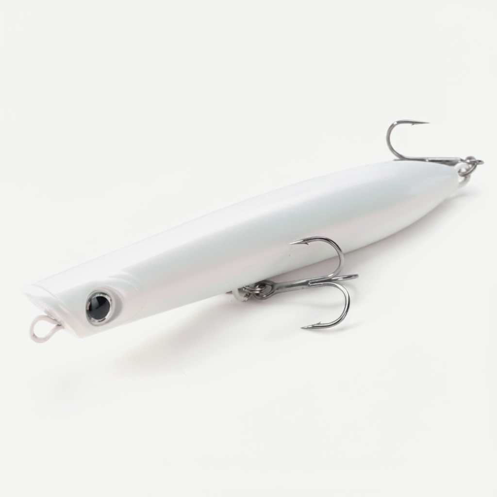 Hunthouse Floating Surface Popper Spinning Topwater Fishing Lure 130mm/30g Pencil Bait Wobbler WTD Saltwater For Bass Ar