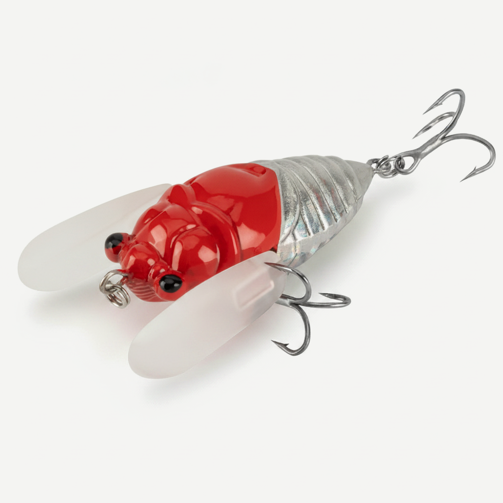 Kingdom Cicada Topwater Lure with Detachable Wings