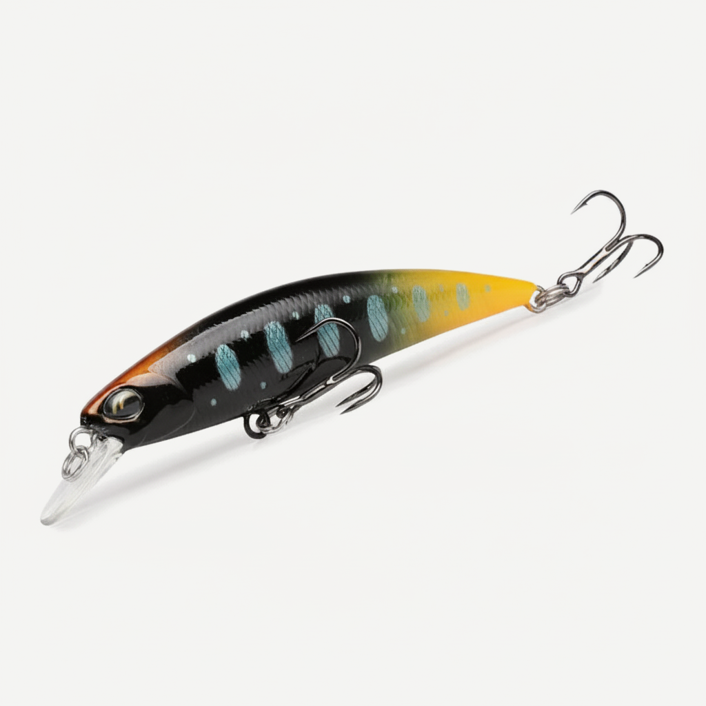 TSURINOYA 70S Sinking Minnow Fishing Lure DW75 70mm 8.9g 0.6~1.0m Hard Bait Stream Bass Trout Artificial Jerkbait