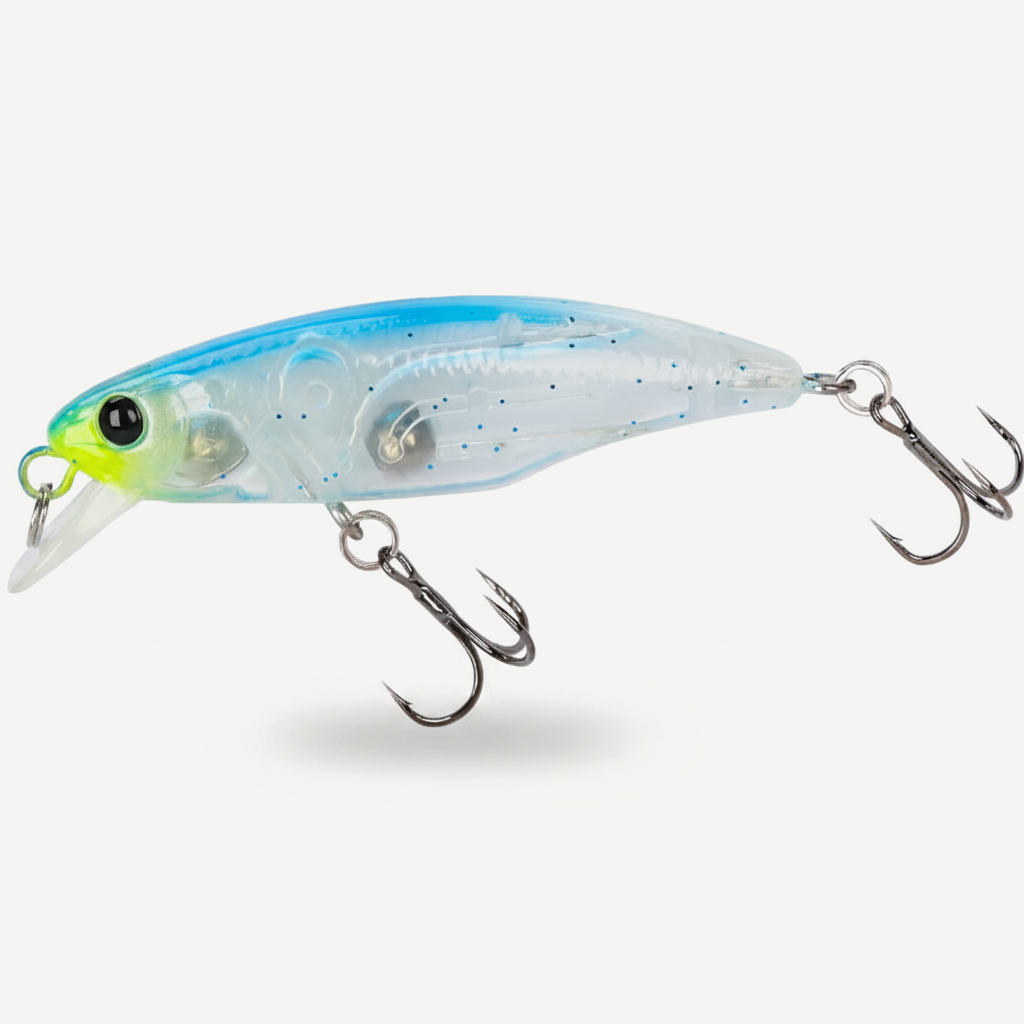 TSURINOYA Fishing Lure DW69 Sinking Minnow Hard Bait 48S 48mm 3.3g Fishing Wobblers Jerkbait Bass Trout Lure Swimbait