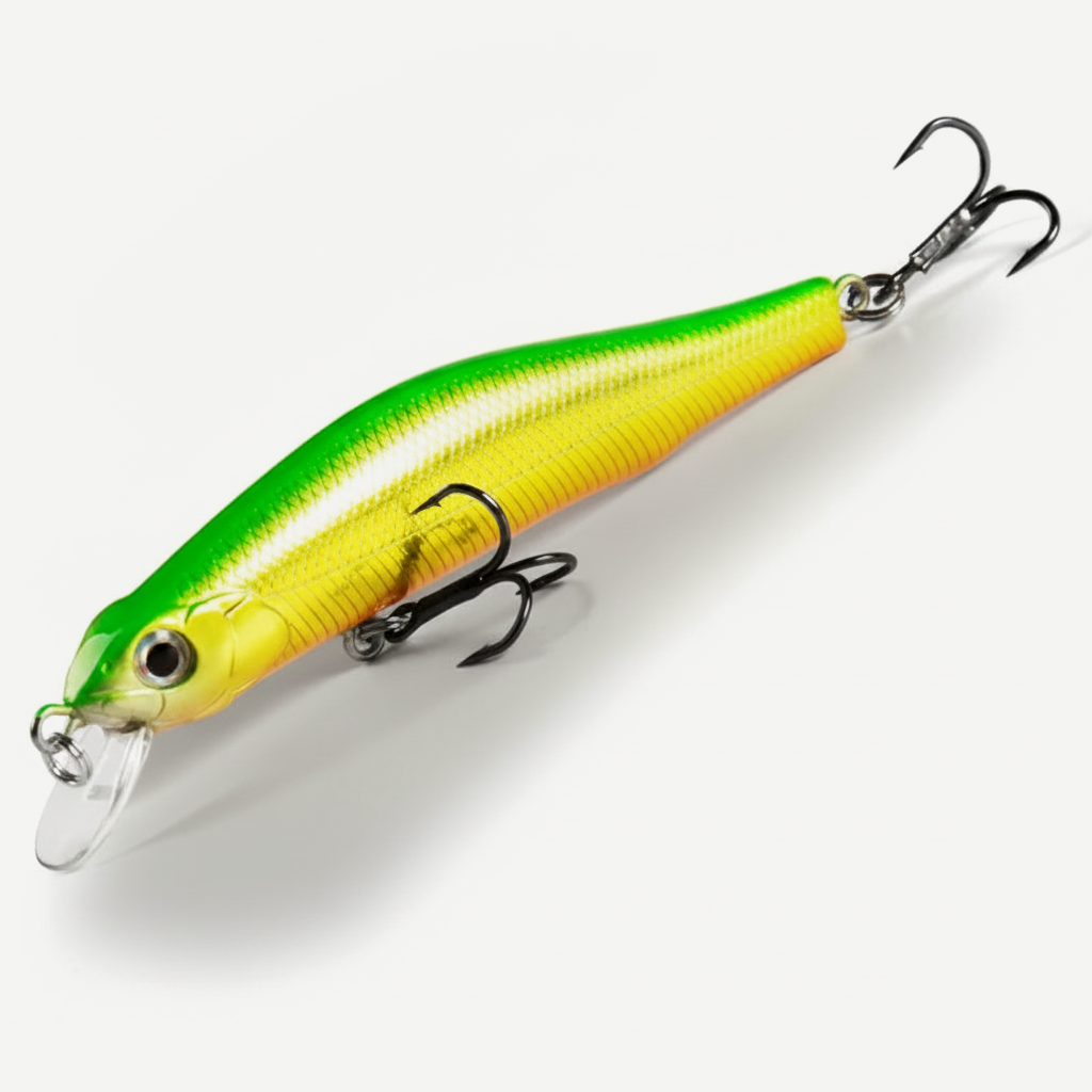 Bearking 80mm Minnow Crankbait with Magnetic Weight Transfer