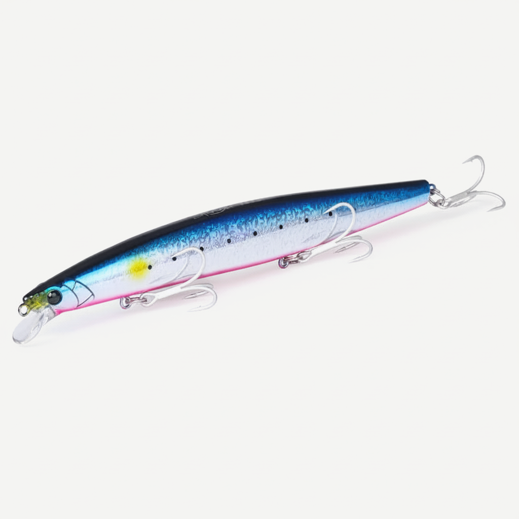 Tsurinoya Sinking Minnow 163S Long Casting Hard Bait