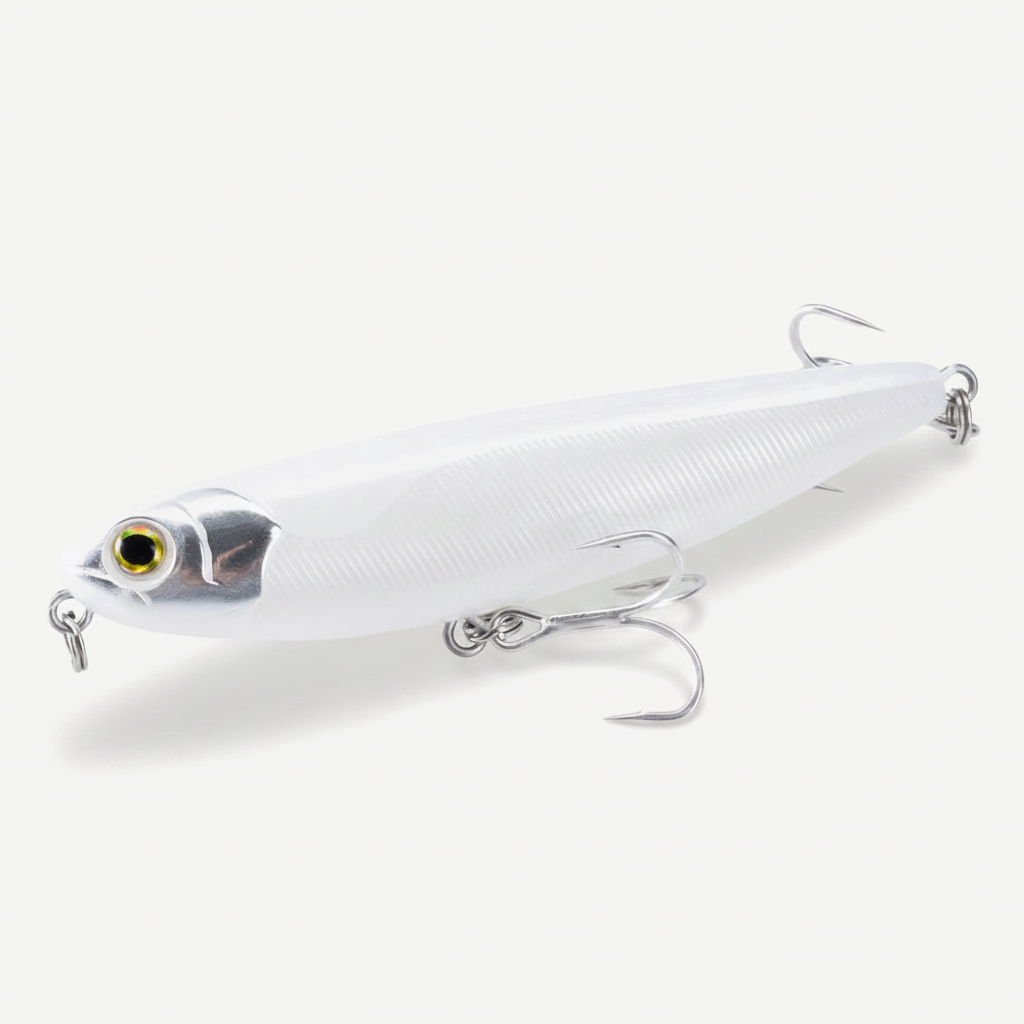 Hunthouse GHOST SNAKE Topwater Pencil Fishing Lure 60/90/100mm 6.4/12.4/18.8g Surface Floating Bait Lure For Seabass LW5