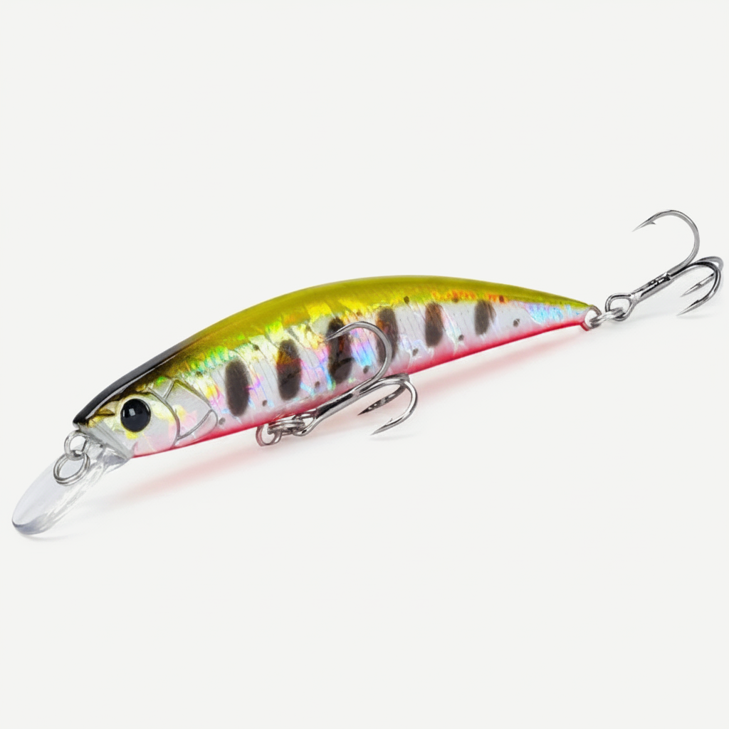 TSURINOYA 80S 12g Sinking Minnow Fishing Lure DW96 8cm Large Trout Pike Rockfish Hard Bait Jerkbait Freshwater Saltwater