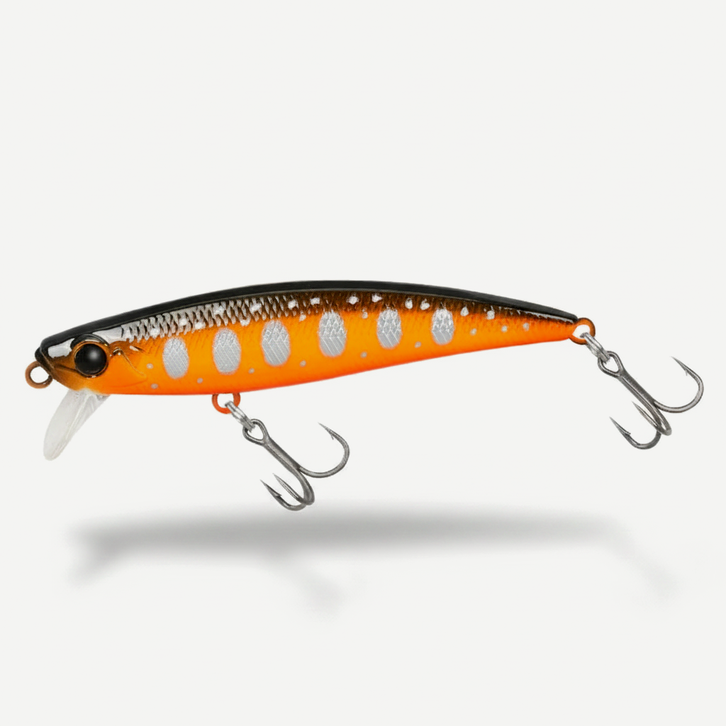 TSURINOYA Trout Plug INTRUDER 71S Sinking Fishing Lure 71mm 10g Long Casting Crankbait Pike Bass High Speed Jerkbait Min