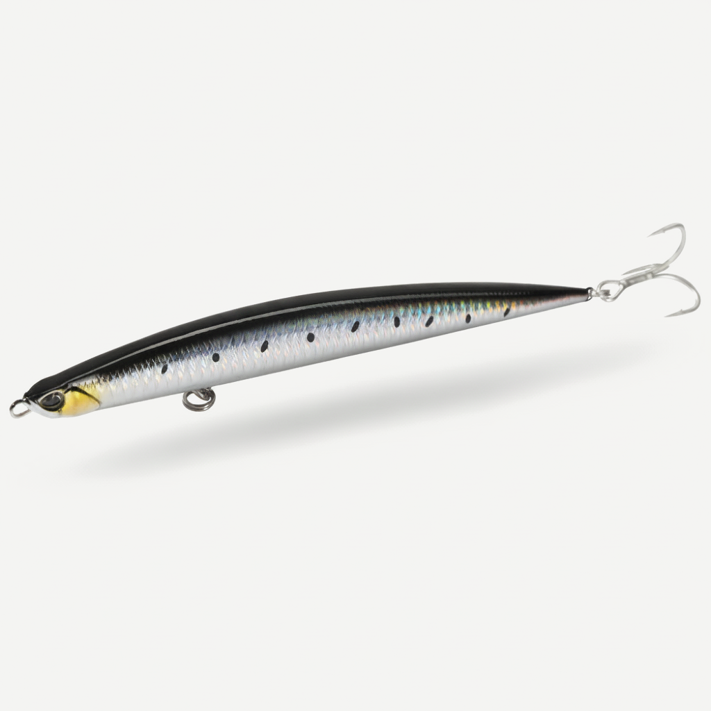 Hunthouse Sinking Pencil Fish Lure 125mm 40g 175mm 50g Saltwater Long Cast Hard Bait Wobbler for Sea Bass Pike Fishing T