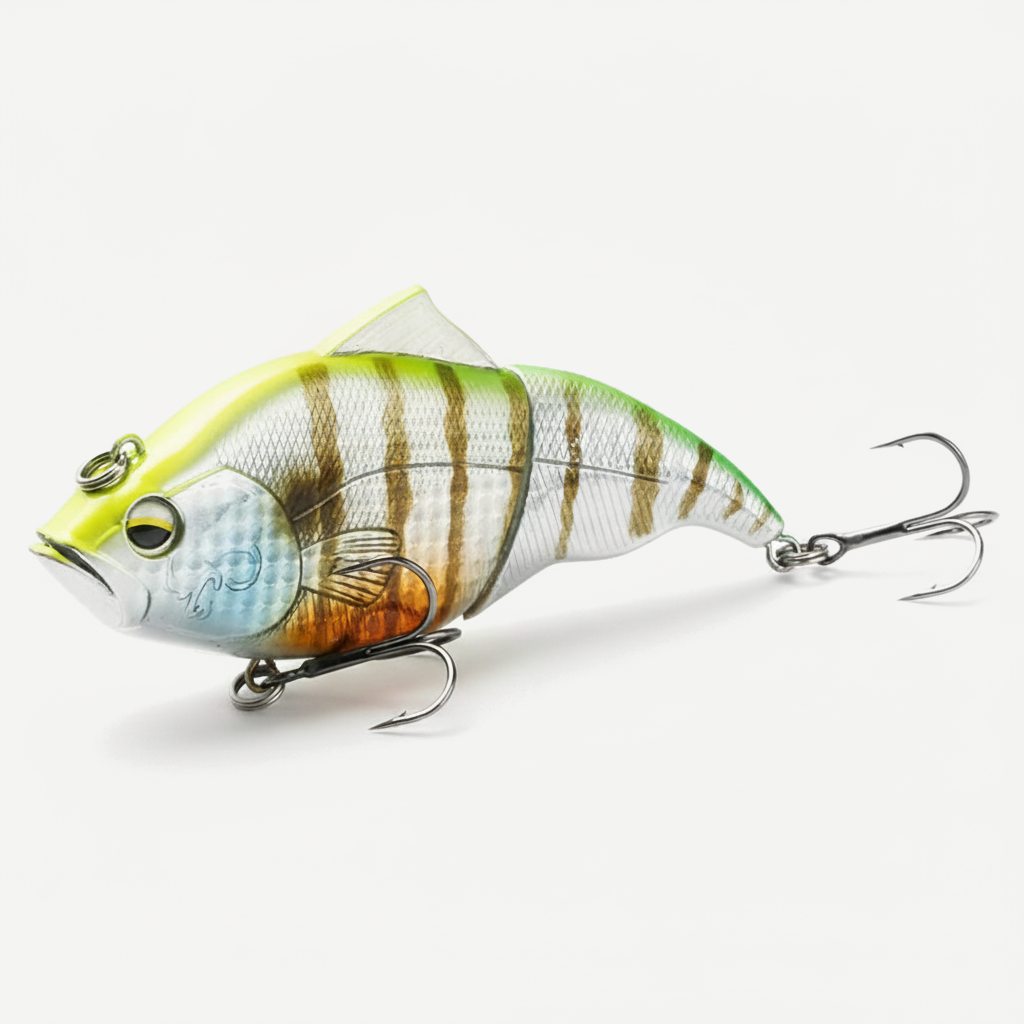 JOHNCOO 115mm Lipless Vibration Crankbait, Float/Sink